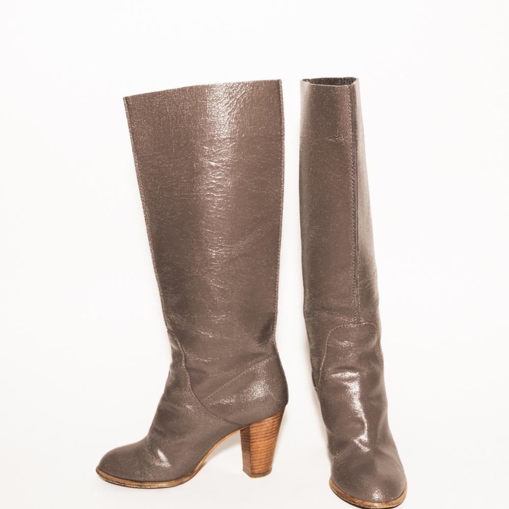 Marc Jacobs High Heel Leather Boots - Picture 5 of 8
